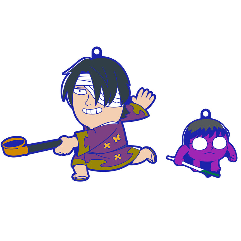 GINTAMA MEGAHOUSE OKAWABUKUBU OSYANTY♡RUBBER MASCOT (1 Random Blind Box)
