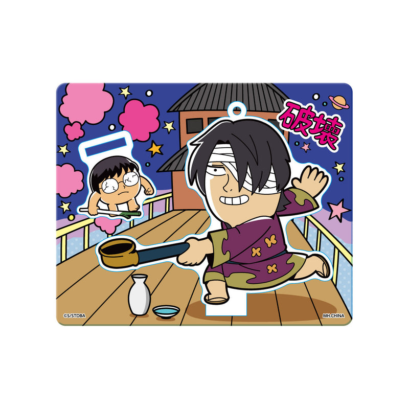 GINTAMA MEGAHOUSE OKAWABUKUBU OSYANTY♡ACRYLIC MASCOT (Box of 8 Blind Boxes)