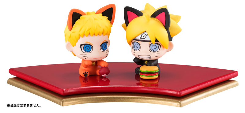 BORUTO OYAKO MANEKINEKO MEGAHOUSE PETIT CHARA LAND