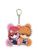 Blue Lock A3 Deka Acrylic Key Chain 06 Flower Ver. Design B (Mini Character Illustration)