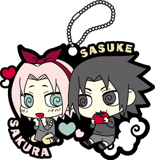 RUBBER MASCOT NARUTO SASUKE SPECIAL! (Set of 6 Characters)
