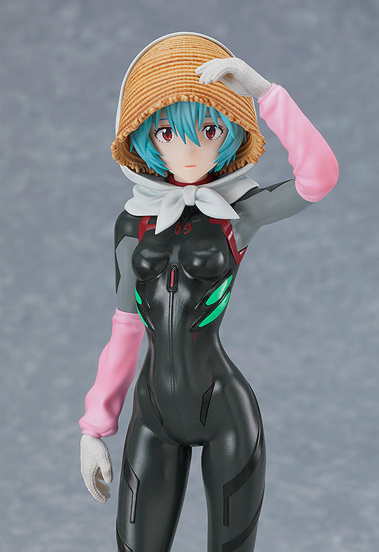 Rebuild of Evangelion POP UP PARADE Rei Ayanami [Tentative Name]: Farming Ver.