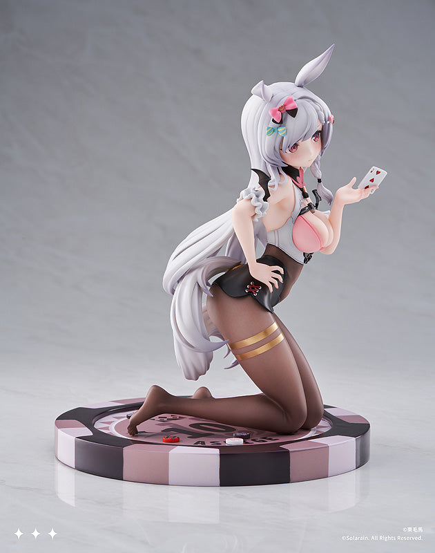 Kurima's original character Solarain Ashige-chan: Lucky Dealer ver.