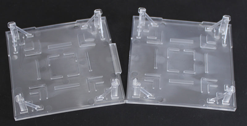 MODELING SUPPLY PLUM PLASTIC ACCESSORY04：STAGE SET CLEAR Ver.