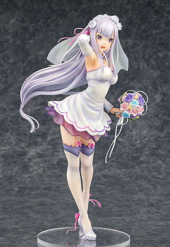 Re:ZERO -Starting Life in Another World- Phat! Company Emilia: Wedding Ver.(re-run)