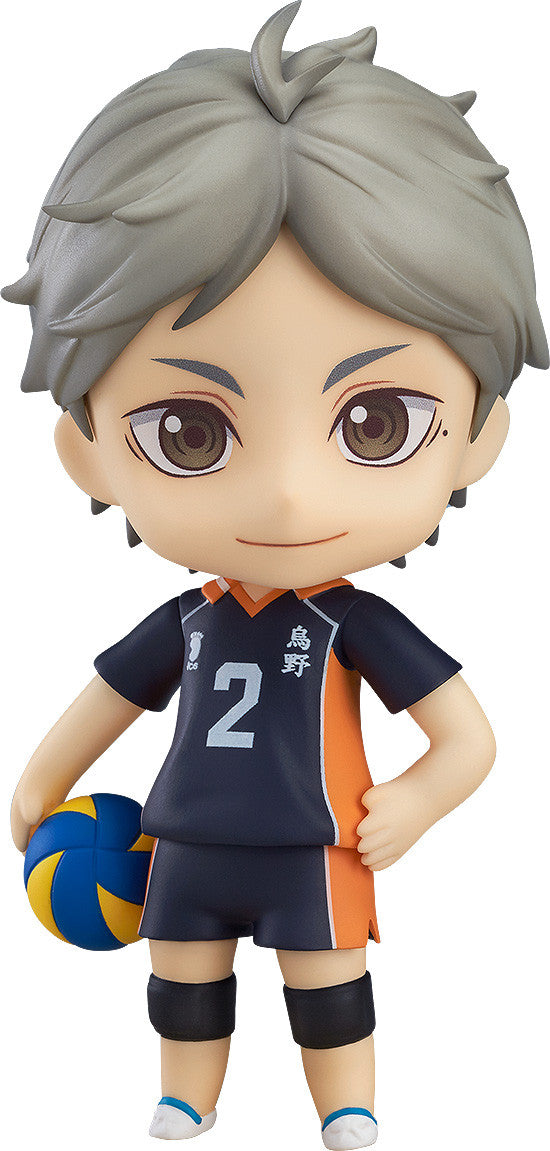 665 Haikyu!! Karasuno High VS Shiratorizawa Academy Nendoroid Koushi Sugawara (Re-run)