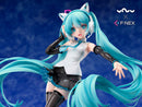 HATSUNE MIKU FURYU Corporation 【YOWU×F:NEX】HATSUNE MIKU CAT EAR HEADPHONE Ver. 1/7 Scale Figure (Necomimi)