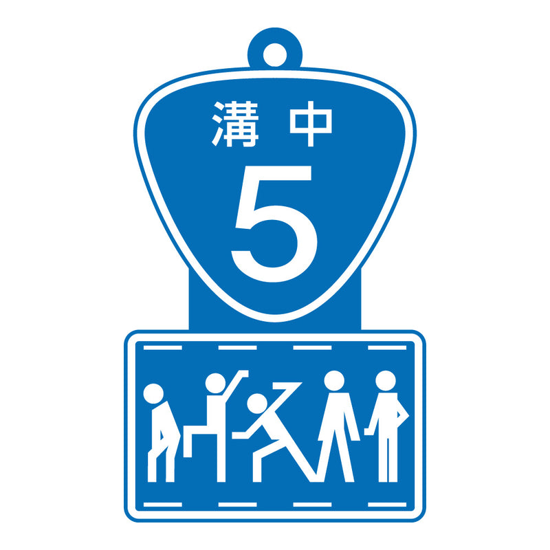 Tokyo Reverngers Funny Knights Tokyo Reverngers Pictogram Rubber Keychain (Set of 10 Characters)