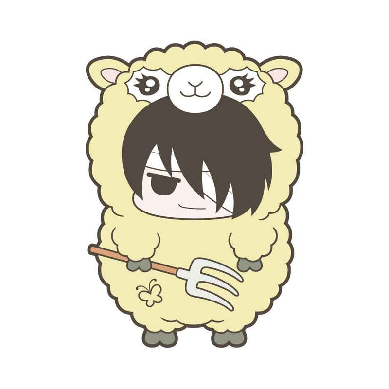 GINTAMA MEGAHOUSE RUBBER MASCOT PRINCE OF HATA LOVE & PIECE FARM (1 Random Blind Box)