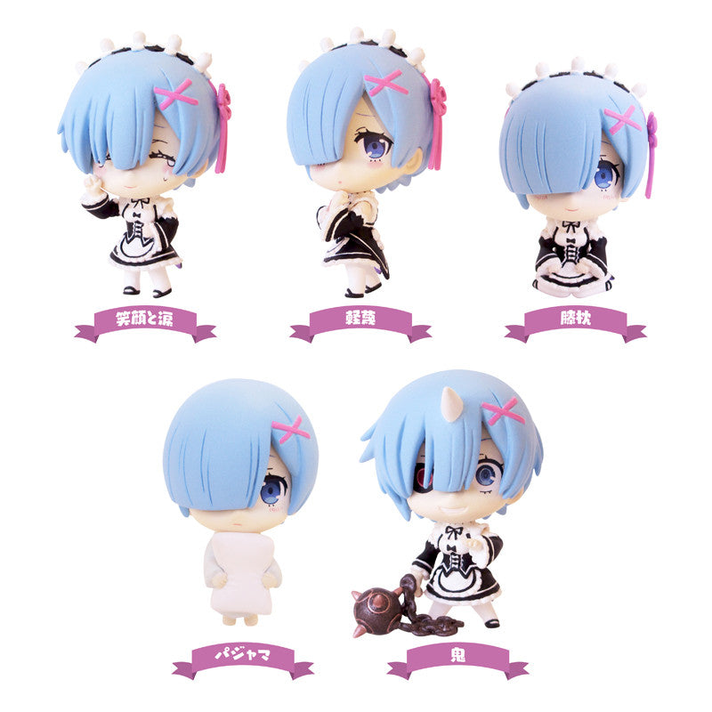 Re:Life in a different world from zero Bushiroad Creative Lots of Rem! Collection Figure (Set of 6 Characters)