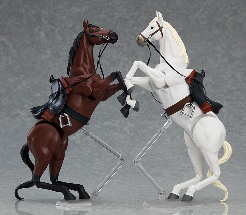 490b Max Factory figma Horse ver. 2 (White) (re-run)