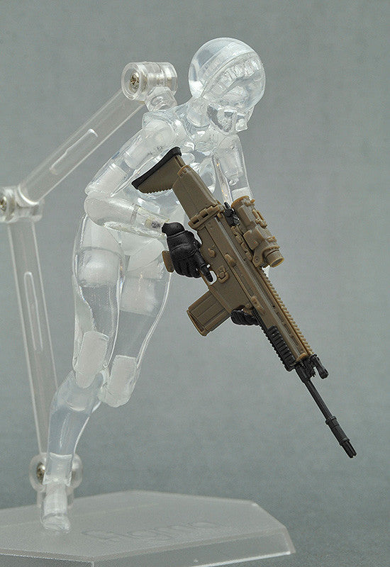LittleArmory TOMYTEC LittleArmory-OP3: figma Tactical Gloves (Stealth Black) (4th-run)