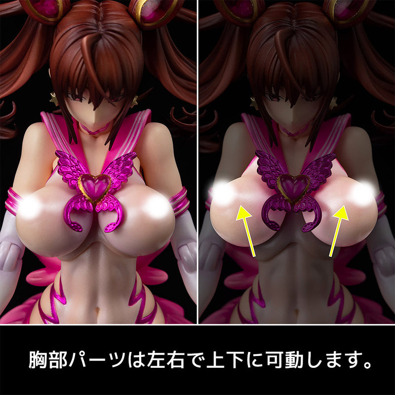 Perfectly Innocent Magical Girls~Sailor Jewel, Transform!~  SECOND AXE HENTAI ACTION　Erika Kuramoto Figure & Official Cosplayer "Ichiru" as Photo Book Set