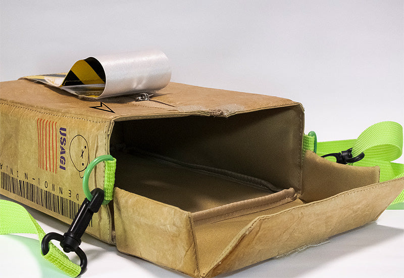Sumito Owara Good Smile Company Cardboard Box Design Shoulder Bag Based on an Original Design by Sumito Owara