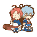 GINTAMA MEGAHOUSE RUBBER MASCOT BUDYCOLLE GINTAMA HE & I (Set of 6 Characters)