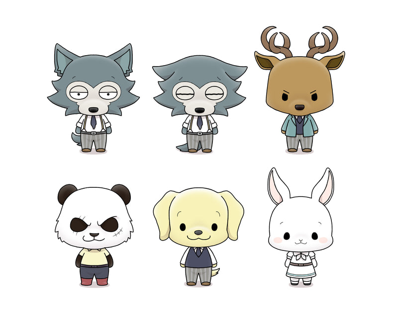 BEASTARS MEGAHOUSE CHOKORIN MASCOT (Set of 6 Characters)