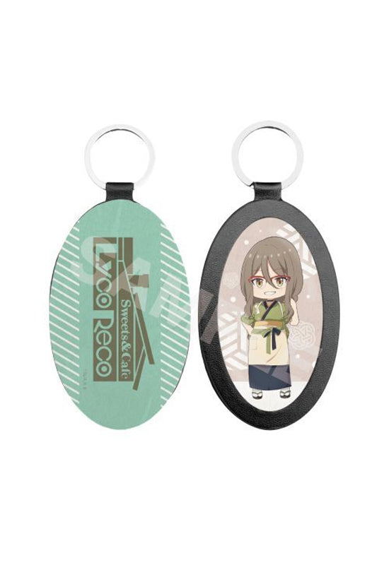 Lycoris Recoil CS.FRONT Leather Key Chain 07 Nakahara Mizuki (Deformed)