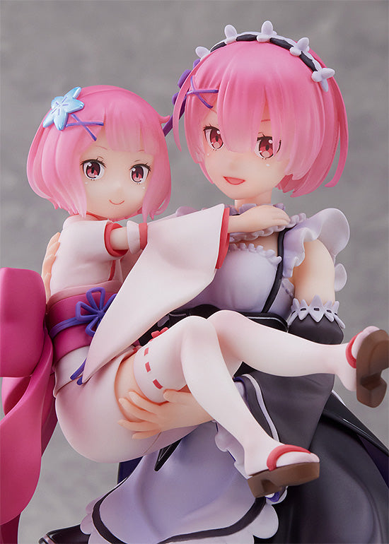 Re:ZERO -Starting Life in Another World- SEGA Figure Ram & Childhood Ram