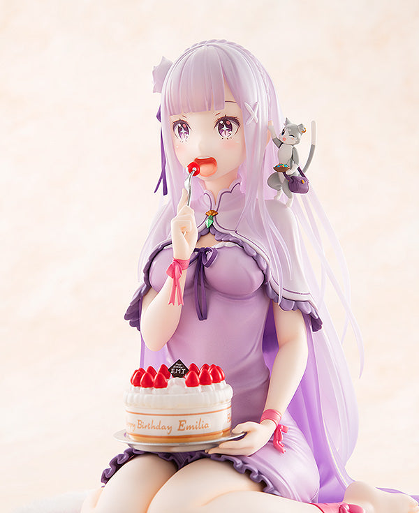 Re:ZERO -Starting Life in Another World- KADOKAWA Emilia: Birthday Cake Ver.