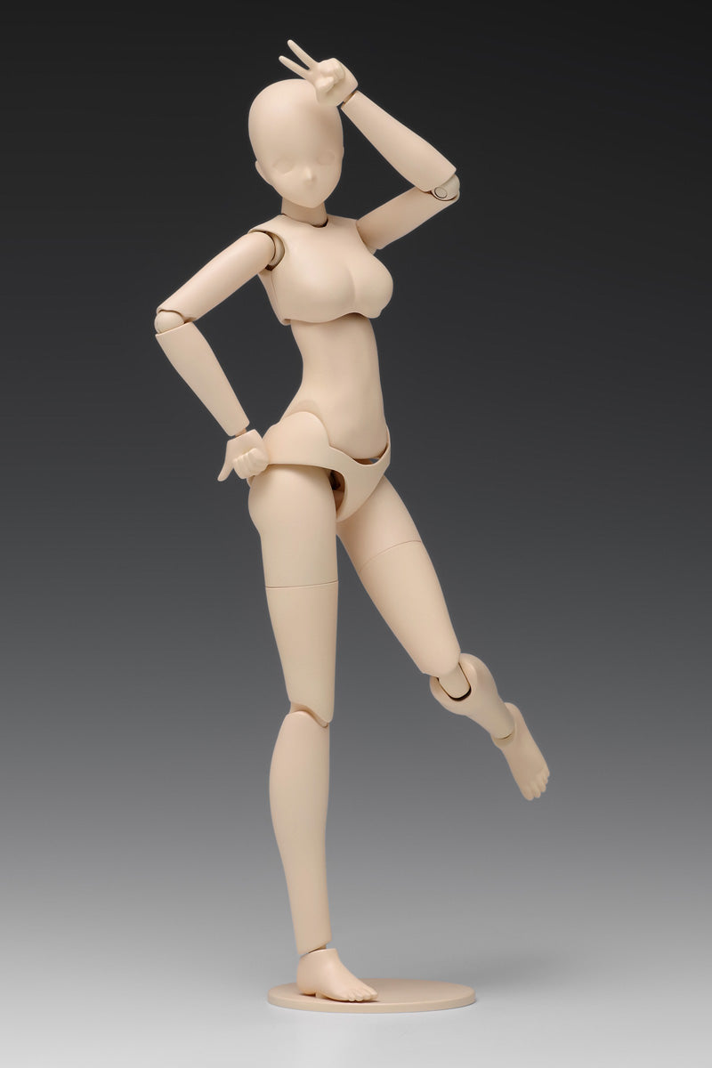 Movable Body WAVE Female Type [Ver. B] Plastic Model SR-023 1/12 Scale