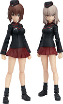 332 Girls und Panzer der Film figma Maho Nishizumi & Erika Itsumi Set