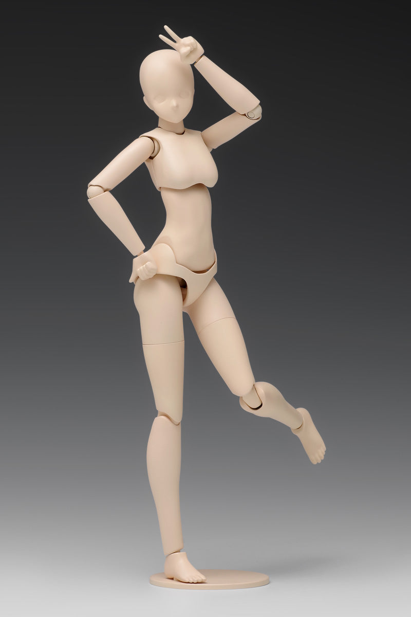 Movable Body WAVE Female Type [Ver. A] Plastic Model SR-022 1/12 Scale