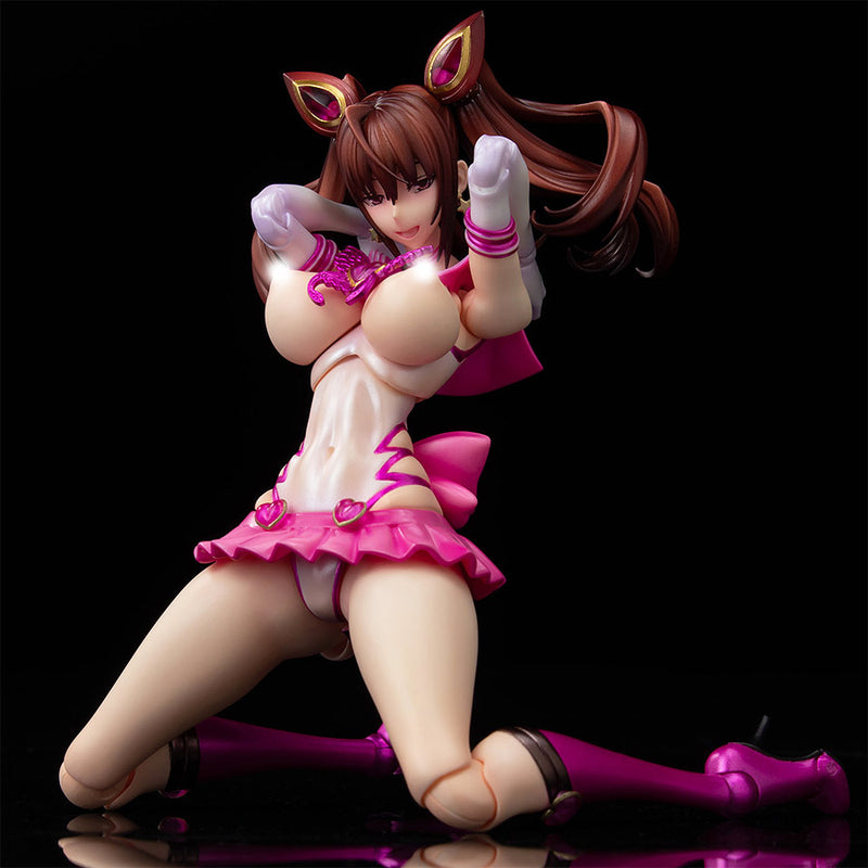 Perfectly Innocent Magical Girls~Sailor Jewel, Transform!~  SECOND AXE HENTAI ACTION　Erika Kuramoto Figure & Official Cosplayer "Ichiru" as Photo Book Set
