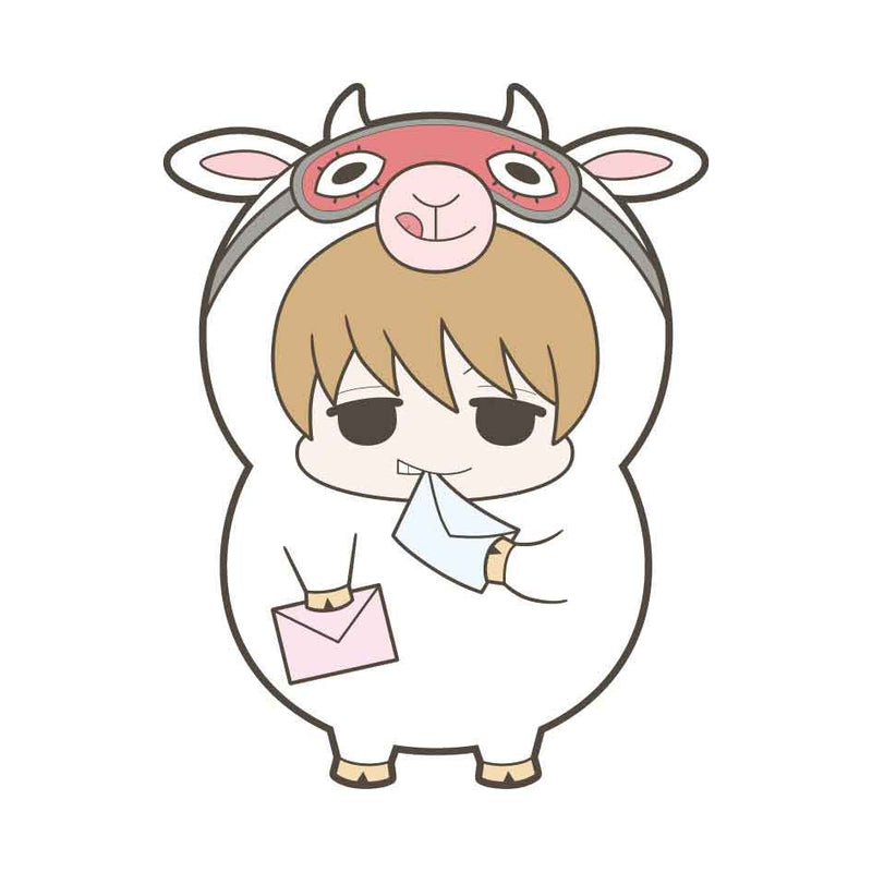 GINTAMA MEGAHOUSE RUBBER MASCOT PRINCE OF HATA LOVE & PIECE FARM (1 Random Blind Box)