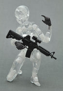 LittleArmory TOMYTEC LittleArmory-OP3: figma Tactical Gloves (Stealth Black) (4th-run)