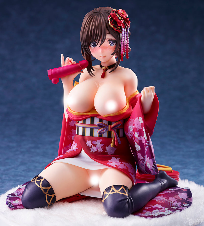 Matarou Original Character Pink・Cat Peeled Back Kimono