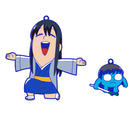 GINTAMA MEGAHOUSE OKAWABUKUBU OSYANTY♡RUBBER MASCOT (1 Random Blind Box)