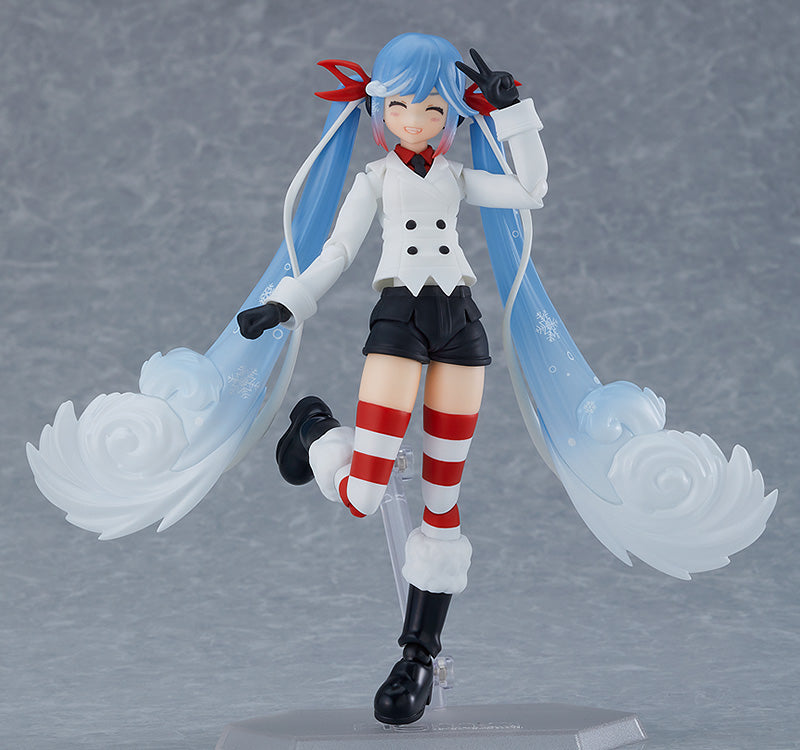 EX-066 Character Vocal Series 01: Hatsune Miku figma Snow Miku: Grand Voyage ver.