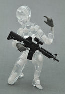 LittleArmor TOMYTEC  LittleArmory-OP5: figma Tactical Gloves (Mas Grey)
