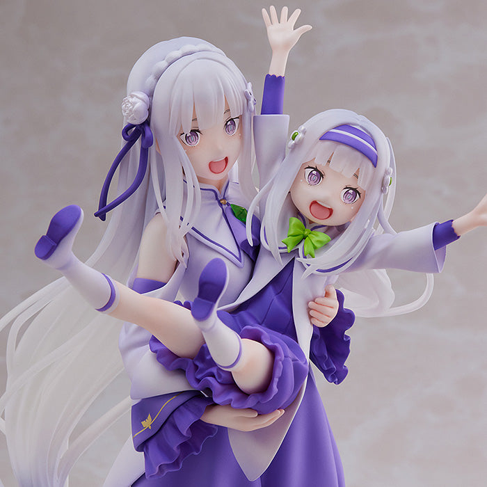 Re:ZERO -Starting Life in Another World- SEGA Figure Emilia & Childhood Emilia