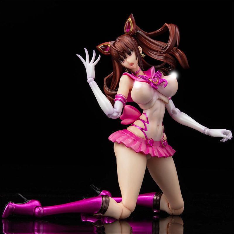 Perfectly Innocent Magical Girls~Sailor Jewel, Transform!~  SECOND AXE HENTAI ACTION　Erika Kuramoto Figure & Official Cosplayer "Ichiru" as Photo Book Set