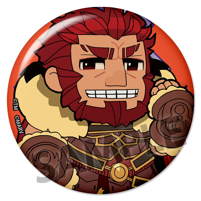 Fate/EXTELLA HOBBY STOCK Fate/EXTELLA Can Badge Collection vol.1 (Set of 9 Characters)