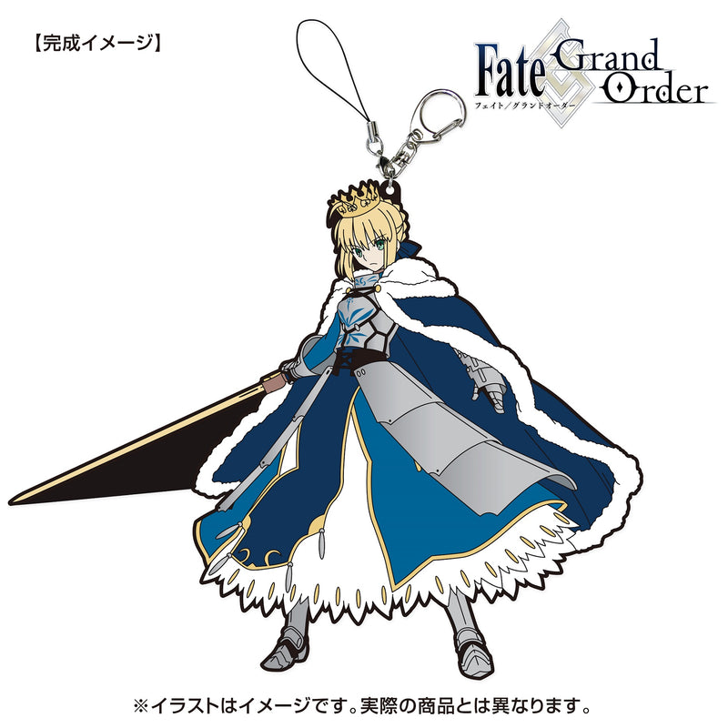 Fate/Grand Order FREEing Fate/Grand Order Rubber strap  Saber/Altria Pendragon