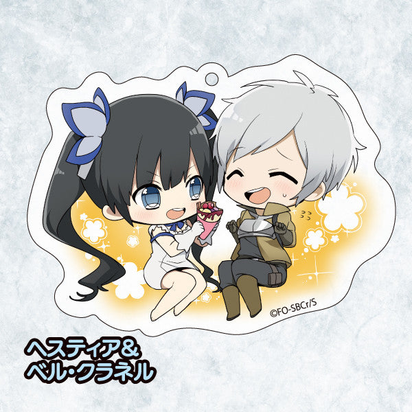 SWORD ORATORIAIs It Wrong to Try to Pick Up Girls in a Dungeon? On the Side Genco Sparkling Acrylic Collection (1 Random Blind Box)