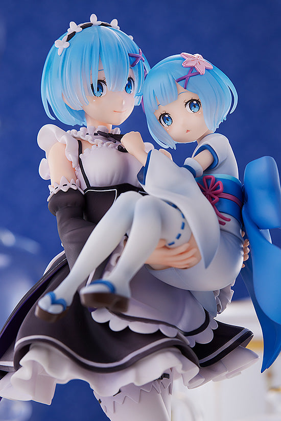 Re:ZERO -Starting Life in Another World- SEGA Figure Rem & Childhood Rem