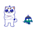 GINTAMA MEGAHOUSE OKAWABUKUBU OSYANTY♡RUBBER MASCOT (Box Set)