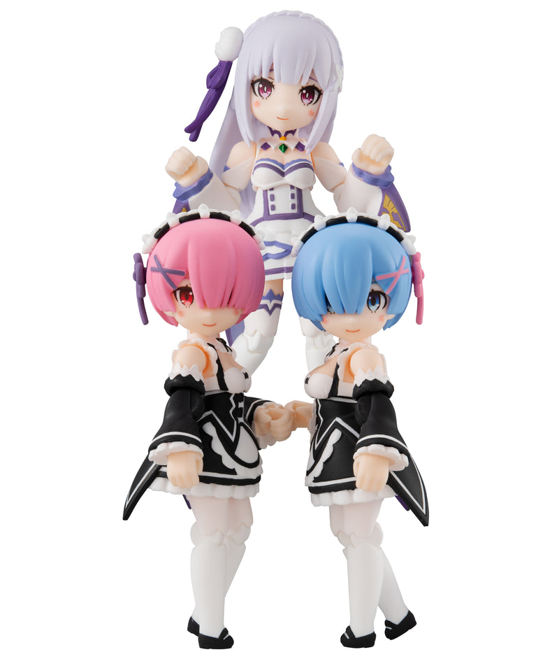 Re:Zero -Starting Life in Another World-MEGAHOUSE DESK TOP ARMY (Set of 3 Characters)