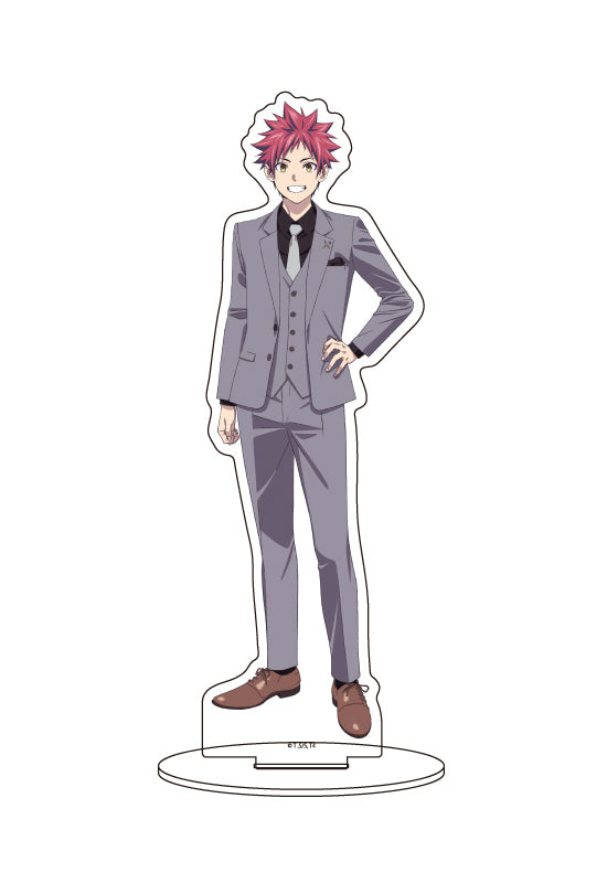 Shokugeki no Soma A3 Chara Acrylic Figure 09 Yukihira Soma (Original Illustration)