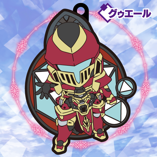 Knight's & Magic Genco Rubber Strap Collection (Set of 8 Characters)