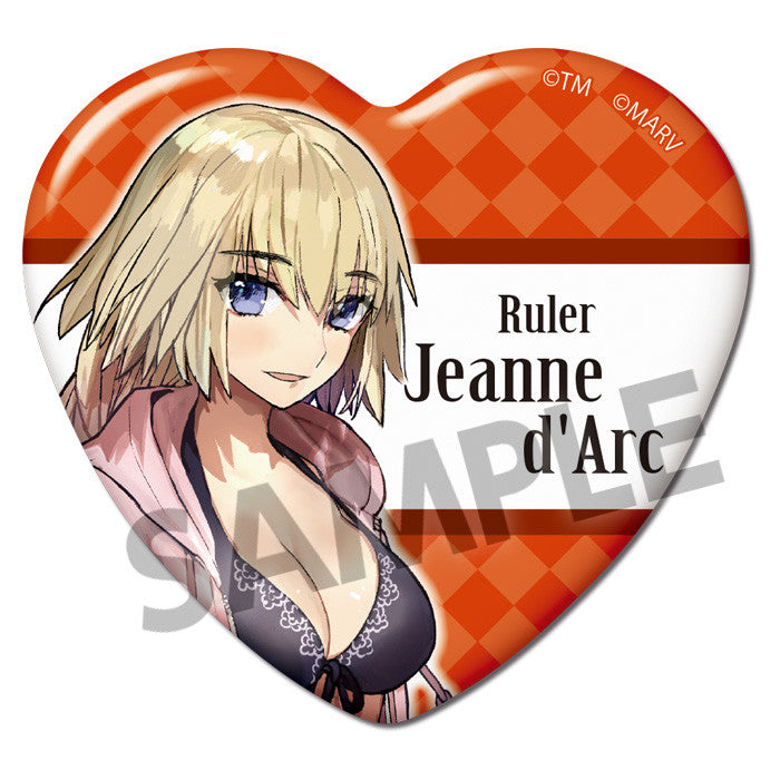 Fate/EXTELLA HOBBY STOCK Fate/EXTELLA Heart Can Badge Collection (1 Random Badge)