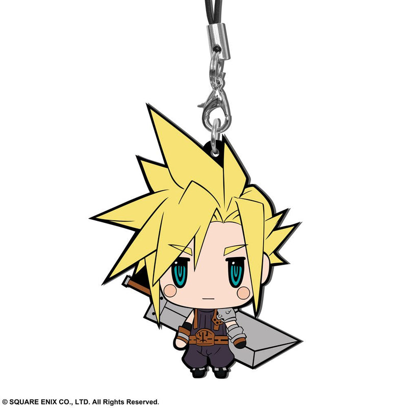 FINAL FANTASY TRADING RUBBER STRAP Square Enix FF VII EXTENDED EDITION (SET OF 12)