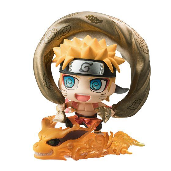 NARUTO MEGAHOUSE PETIT CHARA! FUJIN & RAIJIN SET