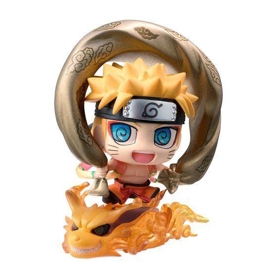 NARUTO MEGAHOUSE PETIT CHARA! FUJIN & RAIJIN SET