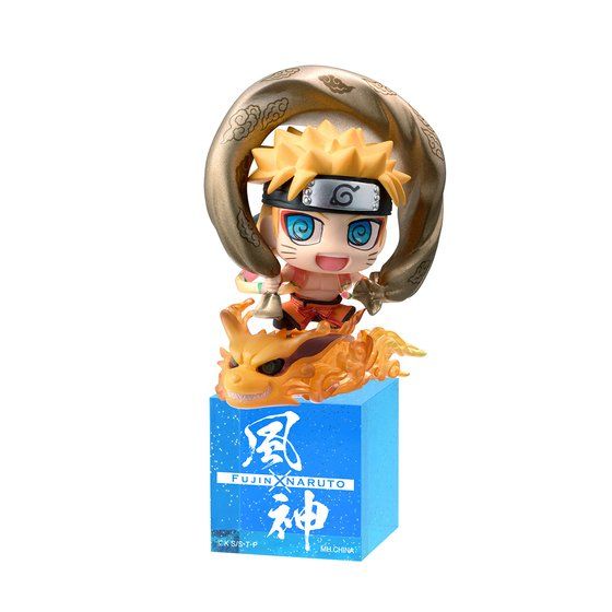 NARUTO MEGAHOUSE PETIT CHARA! FUJIN & RAIJIN SET