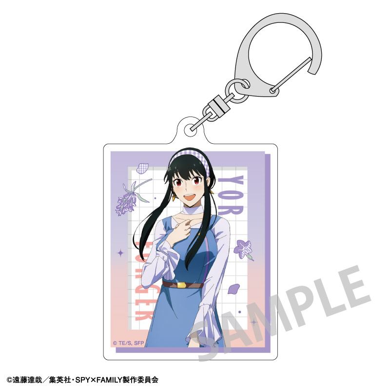SPY x FAMILY KAMIO JAPAN Trading Acrylic Key Chain Link Coordinate