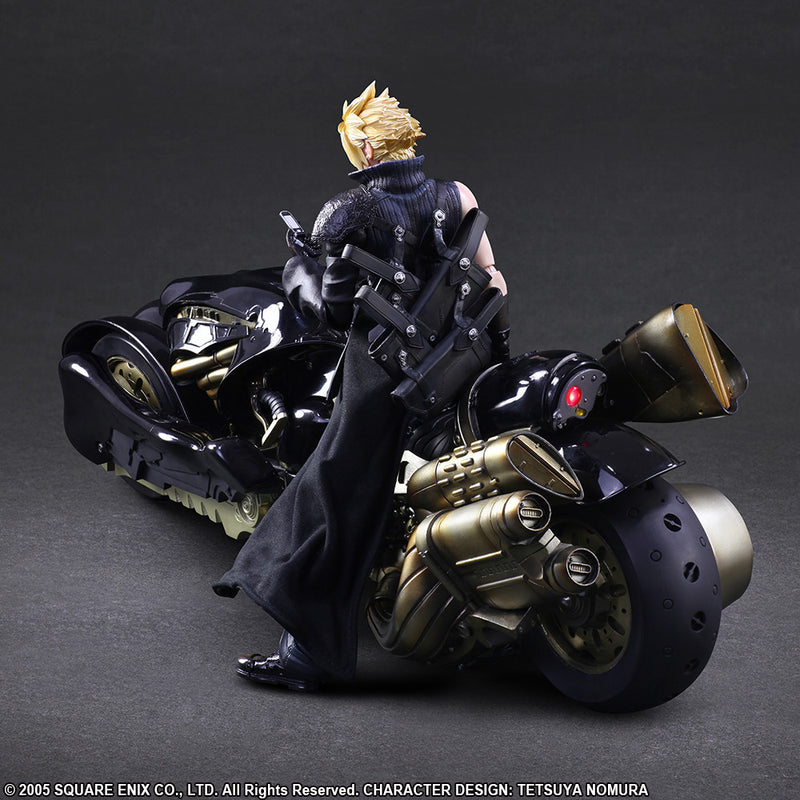 Final Fantasy VII Advent Children Square Enix Play Arts Kai Cloud Strife & Fenrir